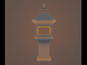 Torii gate 3D Model