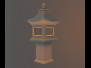 Torii gate 3D Model