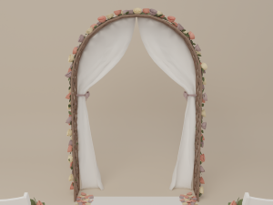 Outdoor Wedding 3D 模型