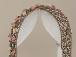 Outdoor Wedding 3D 模型