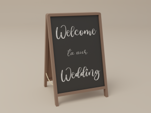 Outdoor Wedding 3D 模型