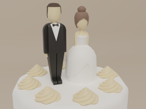 Outdoor Wedding 3D 模型