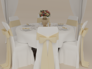 Outdoor Wedding 3D 模型