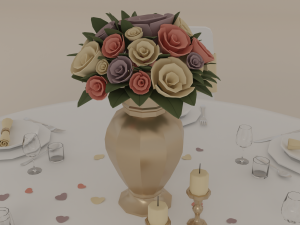 Outdoor Wedding 3D 模型