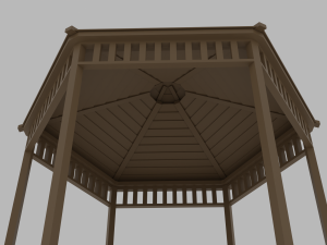 Gazebo Model 3D