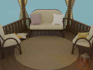 Gazebo Model 3D