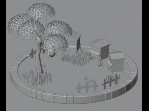 Beehive Model 3D