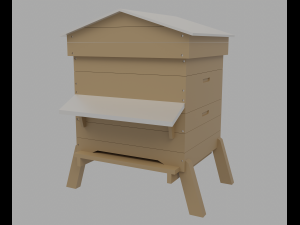 Beehive Model 3D
