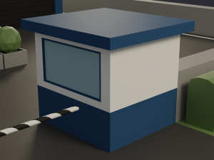 Police station 3D 모델