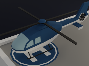 Police station 3D 모델