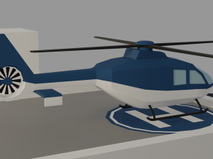 Police station 3D 모델