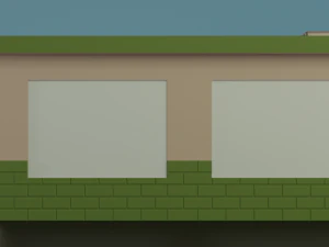Gas station 3D Model