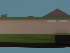 Gas station 3D Model