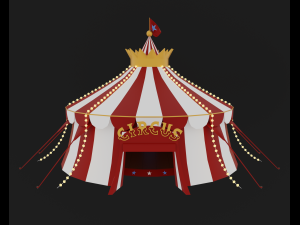 Circus 3D-Modell