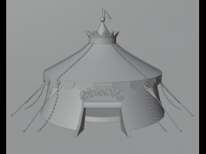 Circus 3D-Modell