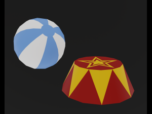 Circus 3D-Modell