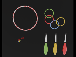 Circus 3D-Modell