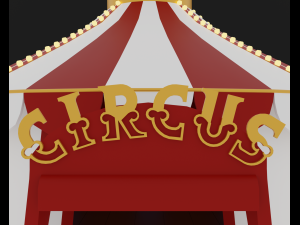Circus 3D-Modell