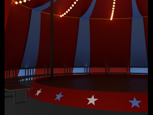 Circus 3D-Modell
