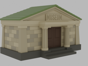 Museum 3D Model