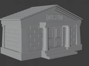 Museum 3D Model