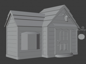Clothing store 3D Model