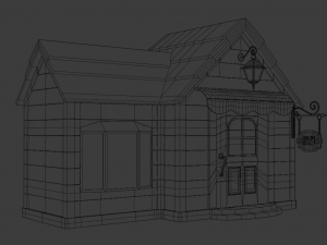 Clothing store 3D Model