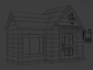 Clothing store 3D Model