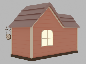 Clothing store 3D Model
