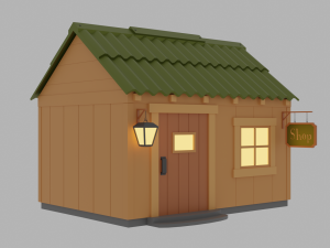 Shop 3D Model