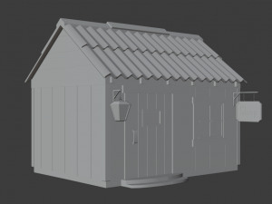 Shop Model 3D
