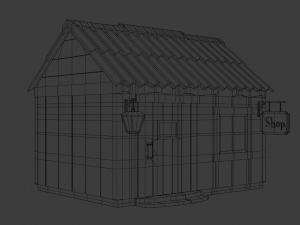 Shop Model 3D