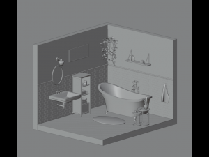 Bathroom Model 3D