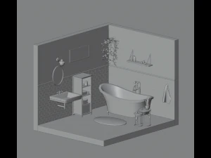 Bathroom 3D Model