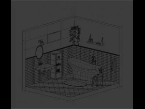 Bathroom 3D Model