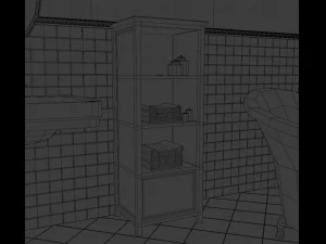 Bathroom 3D Model