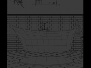 Bathroom Model 3D