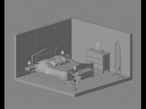 Bedroom 3D Модель