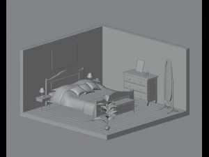 Bedroom 3D Model