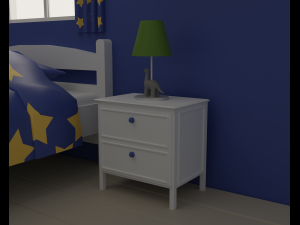 Kids Bedroom 3D Model