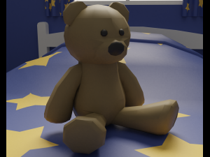 Kids Bedroom 3D Model