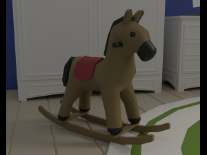 Kids Bedroom 3D Model