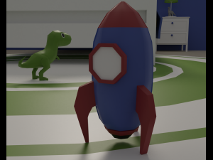 Kids Bedroom 3D Model