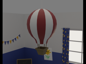 Kids Bedroom 3D Model