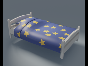 Kids Bedroom 3D Model