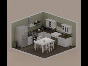Kitchen 3D Model