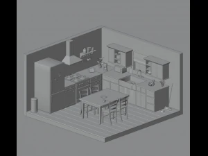 Kitchen 3D Model