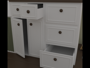 Kitchen 3D मॉडल