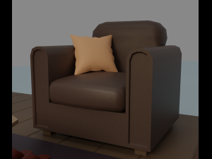 Living-room Model 3D