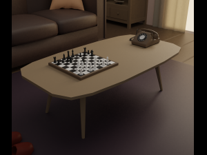 Living-room Model 3D